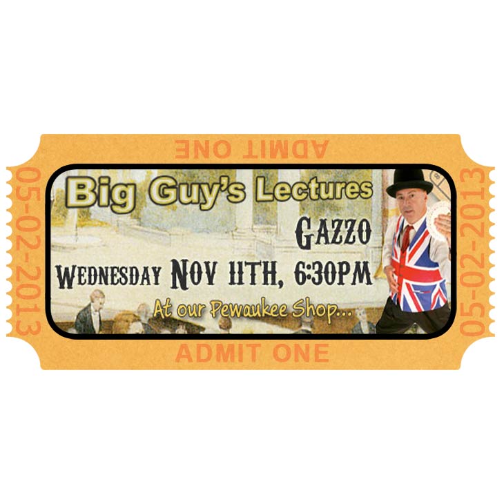 Gazzo lecture at Big Guy's Magic Shop Gazzo lecture at Big Guy's Magic Shop