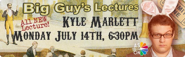 Kyle Marlett lecture at Big Guy's Magic Shop